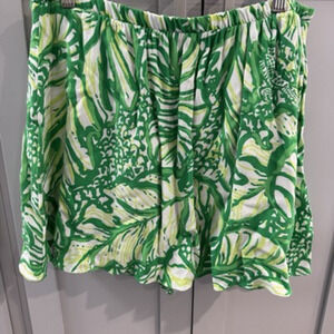 Lilly‎ Pulitzer Ramona Coco Loca Skort Size 10 beach vacation cruise summer